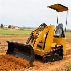 39in Hydraulic Angle Snow Blade Attachment For Mini Skid Steer Loaders Universal