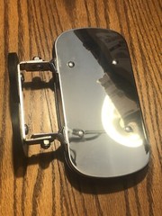 A+ High Quality MAGNET MIRROR Tractor/Skid steer RUBBER COATED STAINLESS STEEL