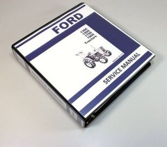 Ford 1300 1500 1700 1900 Tractor Service Repair Manual Technical Shop Book