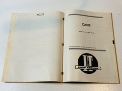 JI Case Tractor Service Repair Shop Maintenance Workshop Manual David Brown Case
