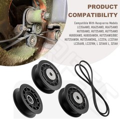 BERPSE 587973001(2) 587969201(1) 580364609(1) Belt Repair 22 inches, Black