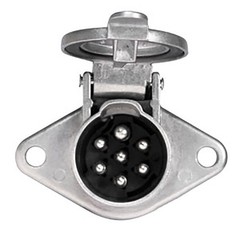 Implement Light Socket – 7 Pin Fits Case IH Fits Ford Fits Massey Ferguson Fits