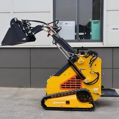 FREE SHIP 2026 New Mini Skid Steer Loader 24HP 4-in-1 Bucket 3-Stage Pump Hydrau