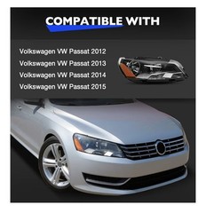 2012-2015 Volkswagen Passat Headlight Assembly Halogen Passenger RightVW2503148