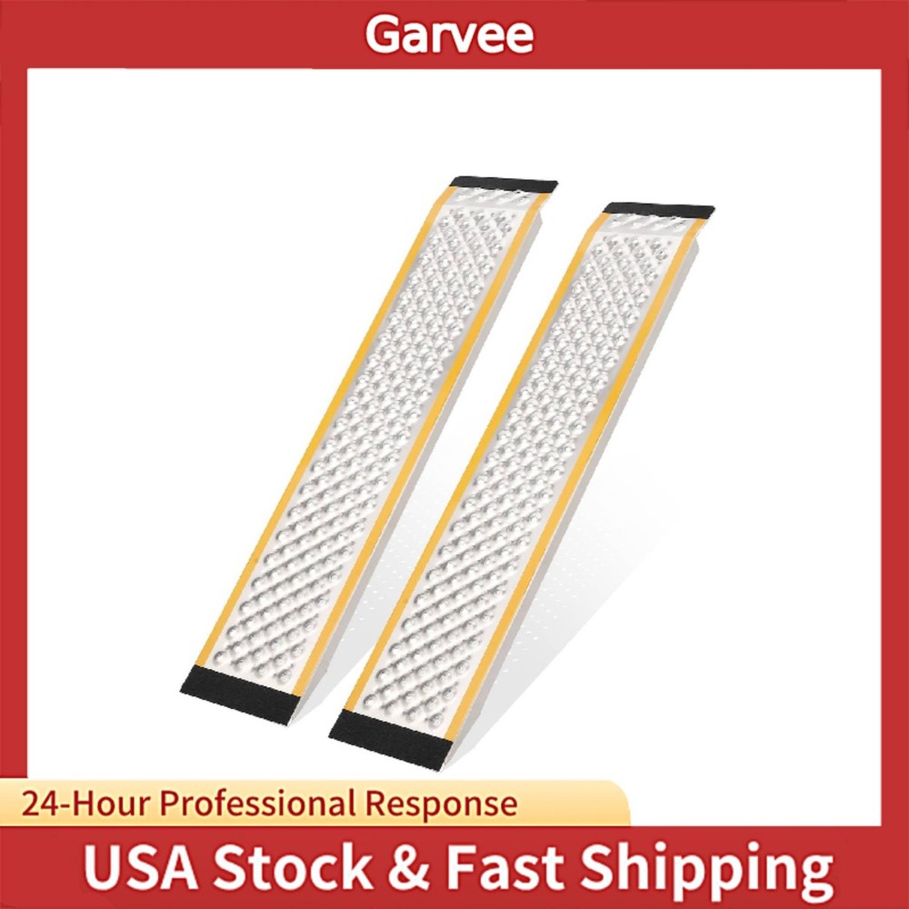 800 Lbs Weight Limit Spec Applies To Loading Ramps, 4FT Two-Pack Aluminum Shed R
