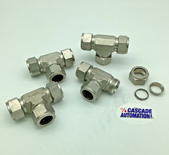 SWAGELOCK 3/4″ TEE FITTING (LOT OF 4)