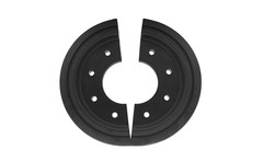 10″ DuroForce Rubber Bogie Wheel Kit of 3 fits CAT 287 287B