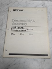 CATERPILLAR ASSEMBLY SERVICE MANUAL 824C 825C 826C VEHICLE SYSTEMS SENR7849 1979