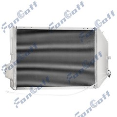 For John Deere 4440 Tractor Full Aluminum Radiator AR79501 RE21897 Fongoff.