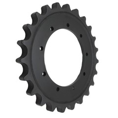 For Kubota KX121-2 KX121-3 Black Drive Sprocket 2PC 9 Holes 23 Teeth RD11814433