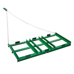Uimoso Drag Harrow 4 ft Heavy Duty Tow Behind Drag Harrow Driveway Grader Rake