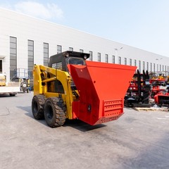 Concrete Crusher Rock Stone Asphalt Brick Block Crusher Breaker Bucket Skid Stee