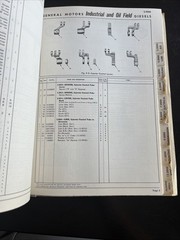 General Motors Diesel Parts Book For Industrial & Oil Fields Twin Quad Models