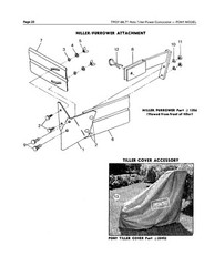 Roto Tiller Parts Catalog Fits 1985 Troy Bilt Pony 5HP March 1985