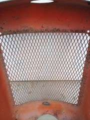 VINTAGE ALLIS CHALMERS MODEL C TRACTOR GRILLE, USED