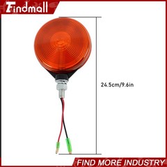 Findmall 3C08175870 Amber Warning Light For Kubota Tractor B L M Series