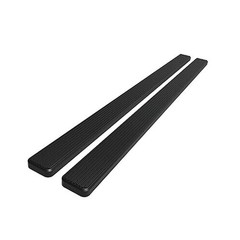 F150 15-23 F250 F350 17-22 5in Black Stainless Side Bars w/Mounts 901-86907
