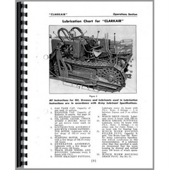 Clarkair CA-1 Crawler Owners Operators Manual