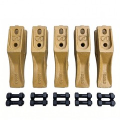 6684447 Bobcat Skid Steer Bucket Unitooth Trenching Bucket Teeth w Hardware 5PK