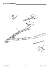 1177 Manure Spreader Agriculture Service Parts Manual Fits Gehl 1177 907541 B