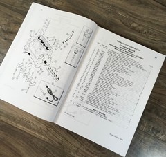 Case 350 Crawler Service Manual Parts Catalog Operators Owners Repair Shop Set
