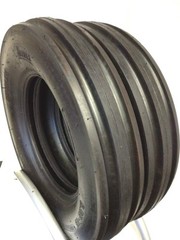 TWO 600-16 TRACTOR TIRES THREE RIB W/TUBES F2 TRI RIB 6.00 16 3 RIB