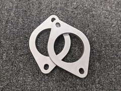 *2 PACK* 3.0 inch 2 Bolt Heavy Duty Exhaust Flanges 3/8″ Thick 3.0″ Dual Exhaust