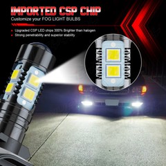 2 SUPER Bright LED light bulbs for Holland / Case HALOGEN Bulb 9847313 12v 37.5w