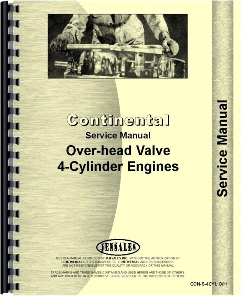 Continental E201 H277 G193 J403 H260 E242 E223 J403 Engine Service Repair Manual