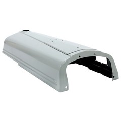 Tractor Hood w/ Battery Door Gray For Ford 2N 9N 8N Replace For 8N16612 9N16938C
