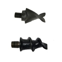 Auger Point to Fit 9″ and 12″ Post Hole Digger & 1-1/4″ Thread Fish Tail Point