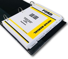 Ford 3400 3500 4400 4500 Backhoe Loader Tractor Service Repair Parts Manual Shop