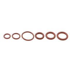 185 Pcs FKM Brown O-Ring Kit,75A Durometer,18 Kind Size from 2.57mm to 20.22mm
