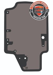 OPTIC ARMOR CASE SR SV TR TV SKID STEER HEAVY DUTY DOOR POLY TINTED