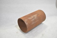 STEEL CYLINDER CONCAVE SLEEVE 3.5″ OD, 2.23″ BORE, 2″ DEPTH X .85″ DEPTH