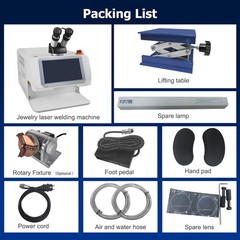 200W/100J Jewelry Spot Laser Welder Laser Welding Machine for Gold Silver Metal