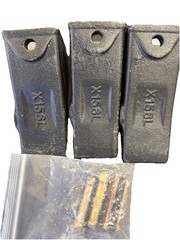 3PCS Long Bucket Teeth with Roll Pins X156L TX156 23FP