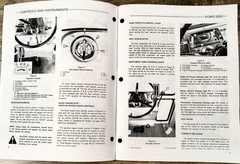 Ford 550 Tractor Loader Backhoe Owners Operators Maintenance Manual Diesel