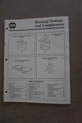 Shopsmith Mark V Routing System & Components Manual!