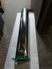 CHROME Exhaust Stack with Indent For steering shaft clearance fits: styled A