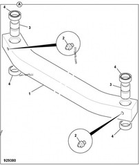 JCB 453/21300 TRACK ROD, JCB GENUINE PARTS