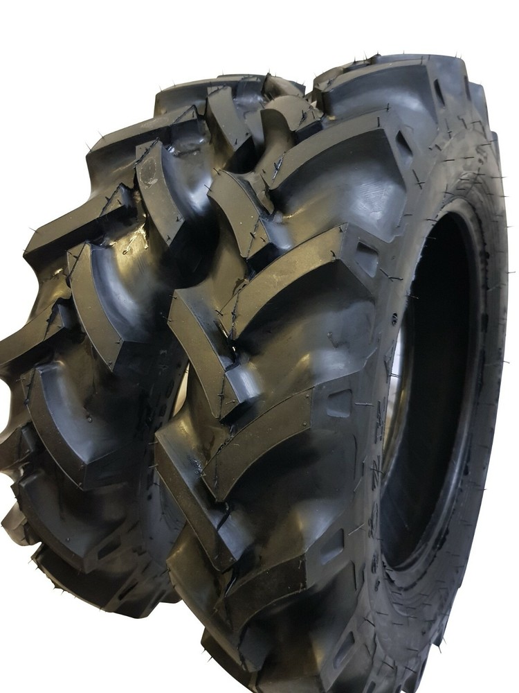 6.00-16, 6.00×16 (2 TIRES + 2 TUBES) 8 PLY ROAD CREW R1 KNK50 Farm Tractor Tire