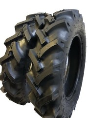 6.00-16, 6.00×16 (2 TIRES + 2 TUBES) 8 PLY ROAD CREW R1 KNK50 Farm Tractor Tire