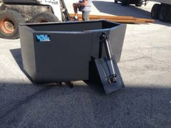 SKID STEER 1 1/2 YARD CONCRETE BUCKET – HOPPER – CEMENT BUCKET