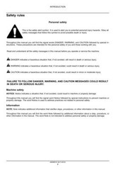 New Holland H7230, H7330 Discbine Mower Conditioner Service Manual Repair Shop