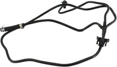 Radiator Reservoir Coolant Hose compatible with Ford Focus Black