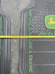 John Deere Floor Mats Plasticolor 2005 Nothing Runs Like A Deere Used