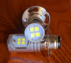 2 LED bulbs headlight for ALLIS CHALMERS 5020, 5030, (5220, 5230 Synchro), 6140