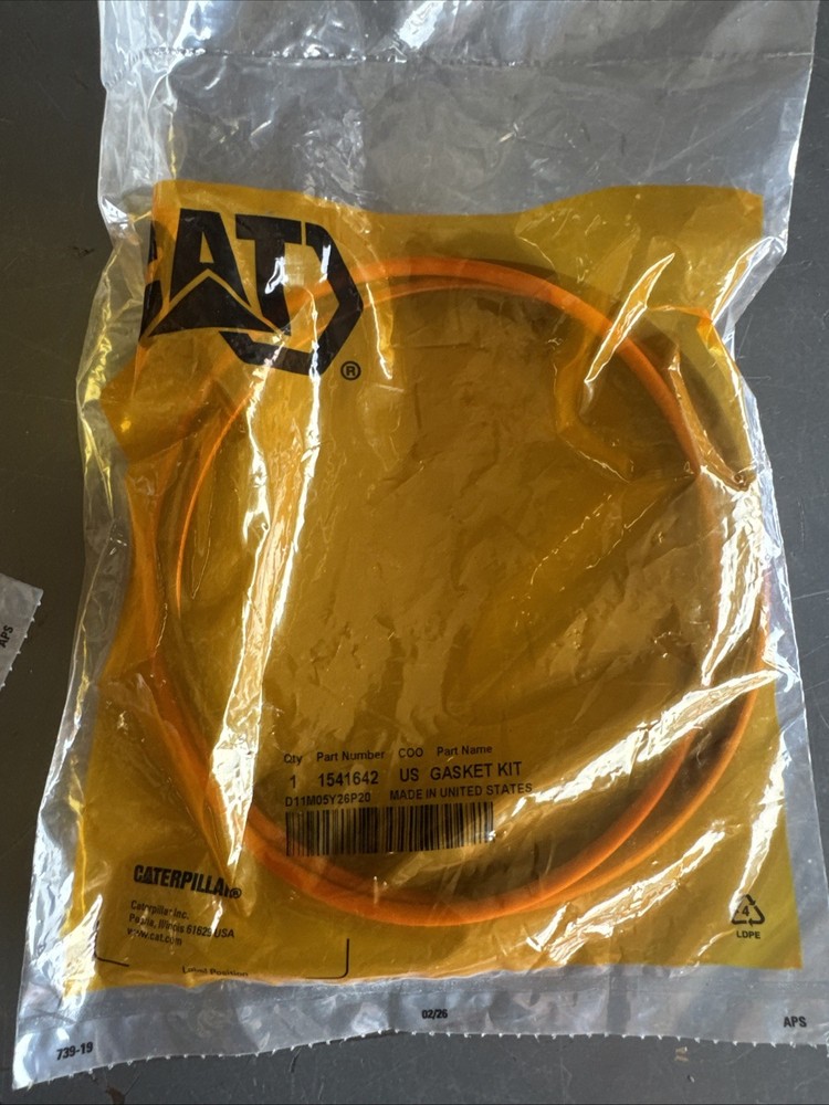 Caterpillar 1541642 Gasket Kit D11M05Y26P20 Cat O Ring Seal Gaskets