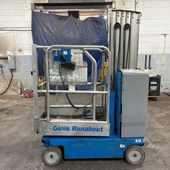 2017 Genie GR20 350lbs Capacity Used Vertical Mast Platform 306 Hrs